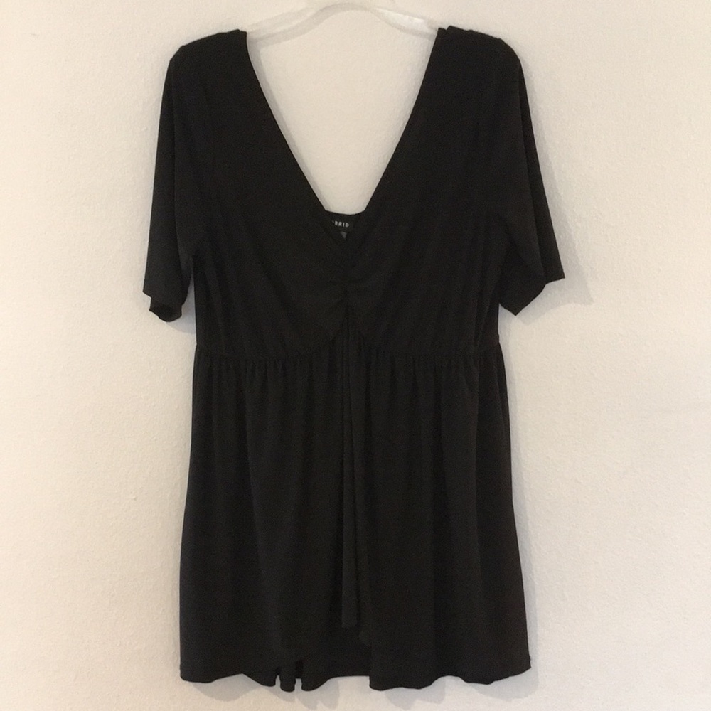 Torrid babydoll blouse size 1